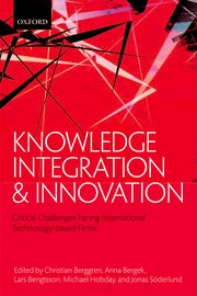 Cover for 

Knowledge Integration and Innovation






