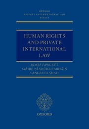 Cover for 

Human Rights and Private International Law






