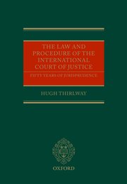 Cover for 

The Law and Procedure of the International Court of Justice






