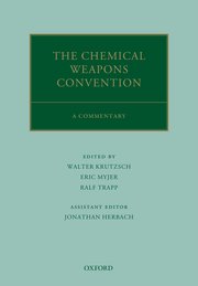 Cover for 

The Chemical Weapons Convention






