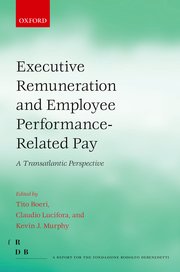 Cover for 

Executive Remuneration and Employee Performance-Related Pay






