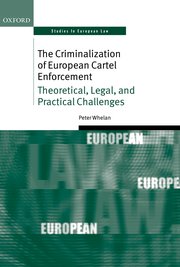Cover for 

The Criminalization of European Cartel Enforcement






