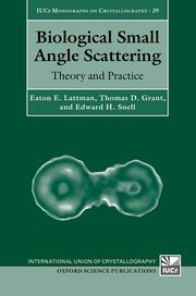 Cover for 

Biological Small Angle Scattering






