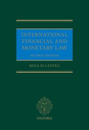 Cover for 

International Financial and Monetary Law






