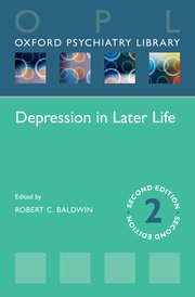 Cover for 

Depression in Later Life






