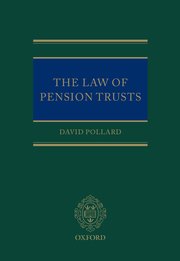 Cover for 

The Law of Pension Trusts






