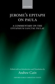 Cover for 

Jeromes Epitaph on Paula






