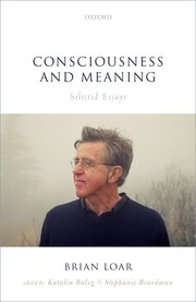 Cover for 

Consciousness and Meaning






