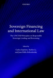 Cover for 

Sovereign Financing and International Law






