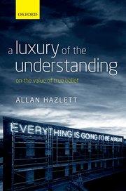 Cover for 

A Luxury of the Understanding






