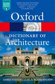 Cover for 

The Oxford Dictionary of Architecture






