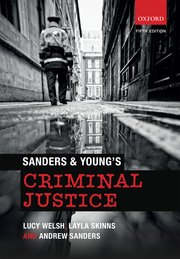 Cover for 

Sanders & Youngs Criminal Justice






