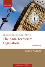 Cover for 

Blackstones Guide to the Anti-Terrorism Legislation






