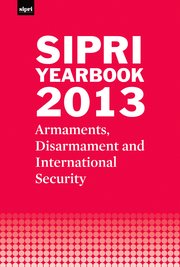 Cover for 

SIPRI Yearbook 2013






