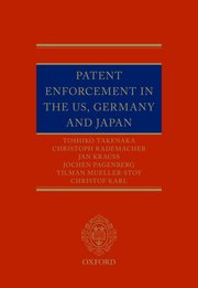 Cover for 

Patent Enforcement in the US, Germany and Japan






