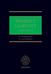 Cover for 

Product Liability






