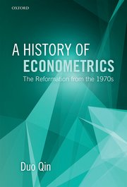 Cover for 

A History of Econometrics






