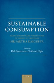 Cover for 

Sustainable Consumption







