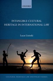 Cover for 

Intangible Cultural Heritage in International Law






