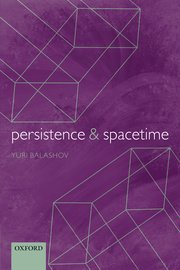 Cover for 

Persistence and Spacetime






