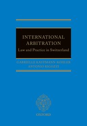 Cover for 

International Arbitration






