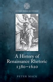 Cover for 

A History of Renaissance Rhetoric 1380-1620






