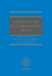 Cover for 

A Guide to the PCA Arbitration Rules






