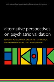 Cover for 

Alternative Perspectives on Psychiatric Validation






