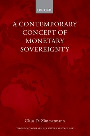 Cover for 

A Contemporary Concept of Monetary Sovereignty







