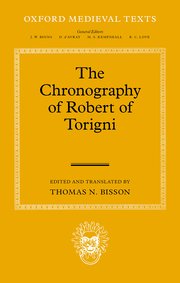 Cover for 

The Chronography of Robert of Torigni






