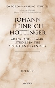 Cover for 

Johann Heinrich Hottinger






