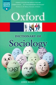 Cover for 

A Dictionary of Sociology






