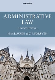 Cover for 

Administrative Law






