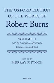 Cover for 

The Oxford Edition of the Works of Robert Burns






