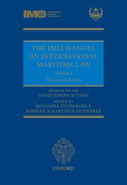 Cover for 

The IMLI Manual on International Maritime Law Volume I: The Law of the Sea






