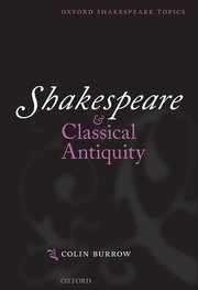 Cover for 

Shakespeare and Classical Antiquity







