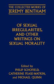 Cover for 

Of Sexual Irregularities, and Other Writings on Sexual Morality






