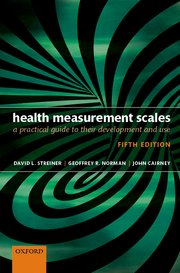 Cover for 

Health Measurement Scales







