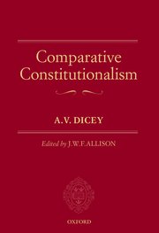 Cover for 

Comparative Constitutionalism






