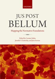 Cover for 

Jus Post Bellum






