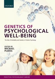 Cover for 

Genetics of Psychological Well-Being






