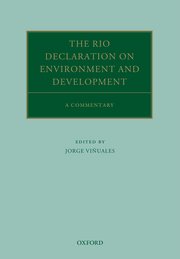 Cover for 

The Rio Declaration on Environment and Development






