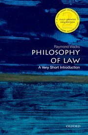 Cover for 

Philosophy of Law: A Very Short Introduction






