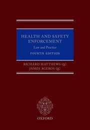 Cover for 

Health and Safety Enforcement






