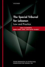 Cover for 

The Special Tribunal for Lebanon






