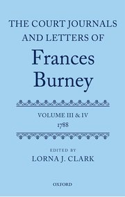 Cover for 

The Court Journals and Letters of Frances Burney






