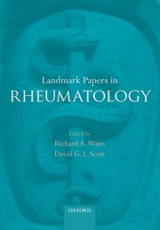 Cover for 

Landmark Papers in Rheumatology






