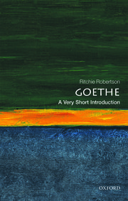 Cover for 

Goethe: A Very Short Introduction






