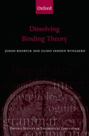 Cover for 

Dissolving Binding Theory






