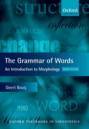 Cover for 

The Grammar of Words






